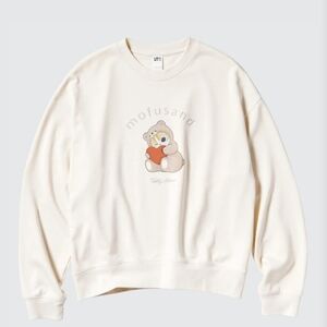 UNIQLO - MOFUSAND Cream Sweatshirt Crewneck